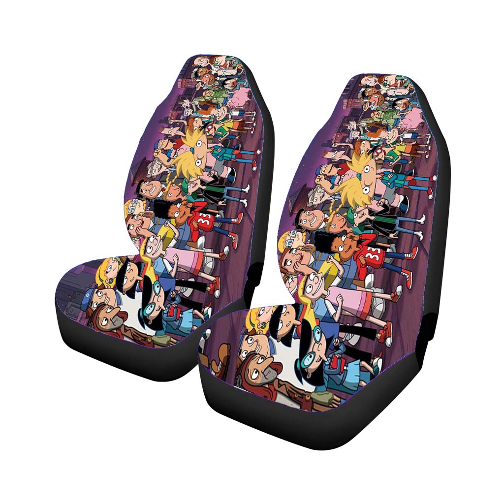 Hey Arnold Nickelodeon All Characters Car Seat Covers