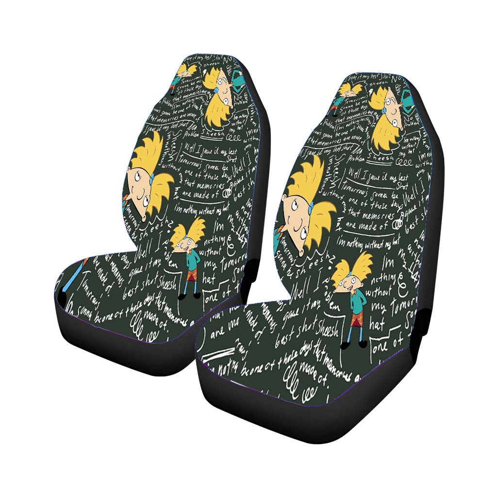 Hey Arnold Quotes Board Car Seat Covers