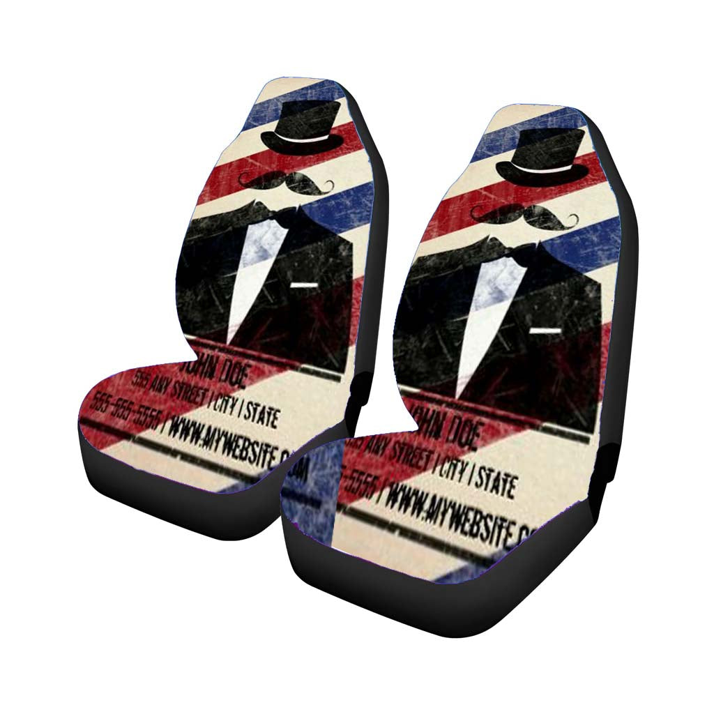 Hipter Babershop Car Seat Covers