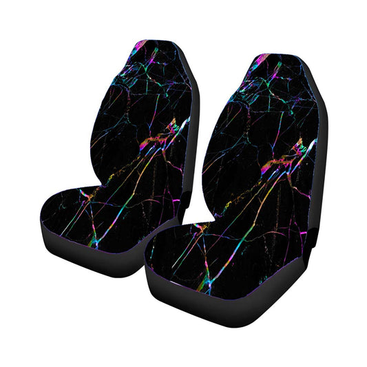 Holographic Marble Car Seat Covers