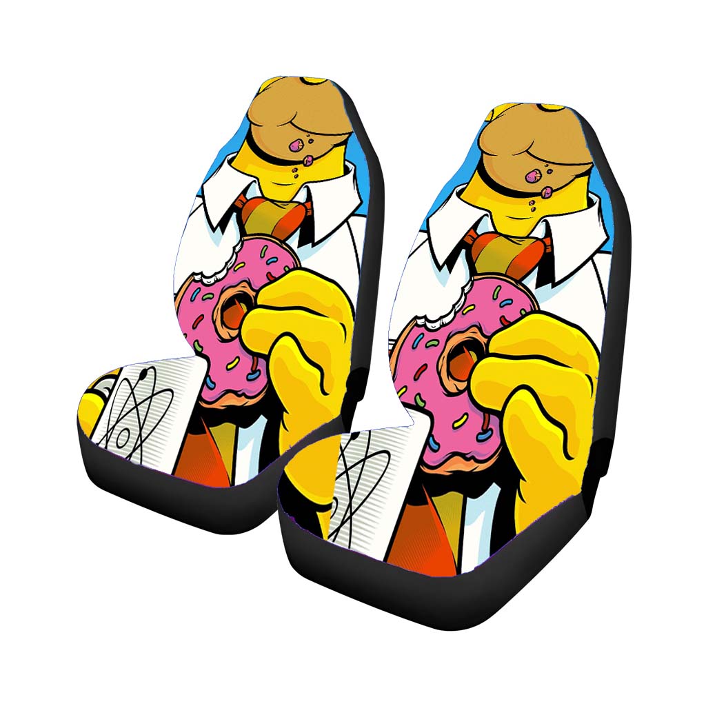 Homer Simpson Pop Art Car Seat Covers