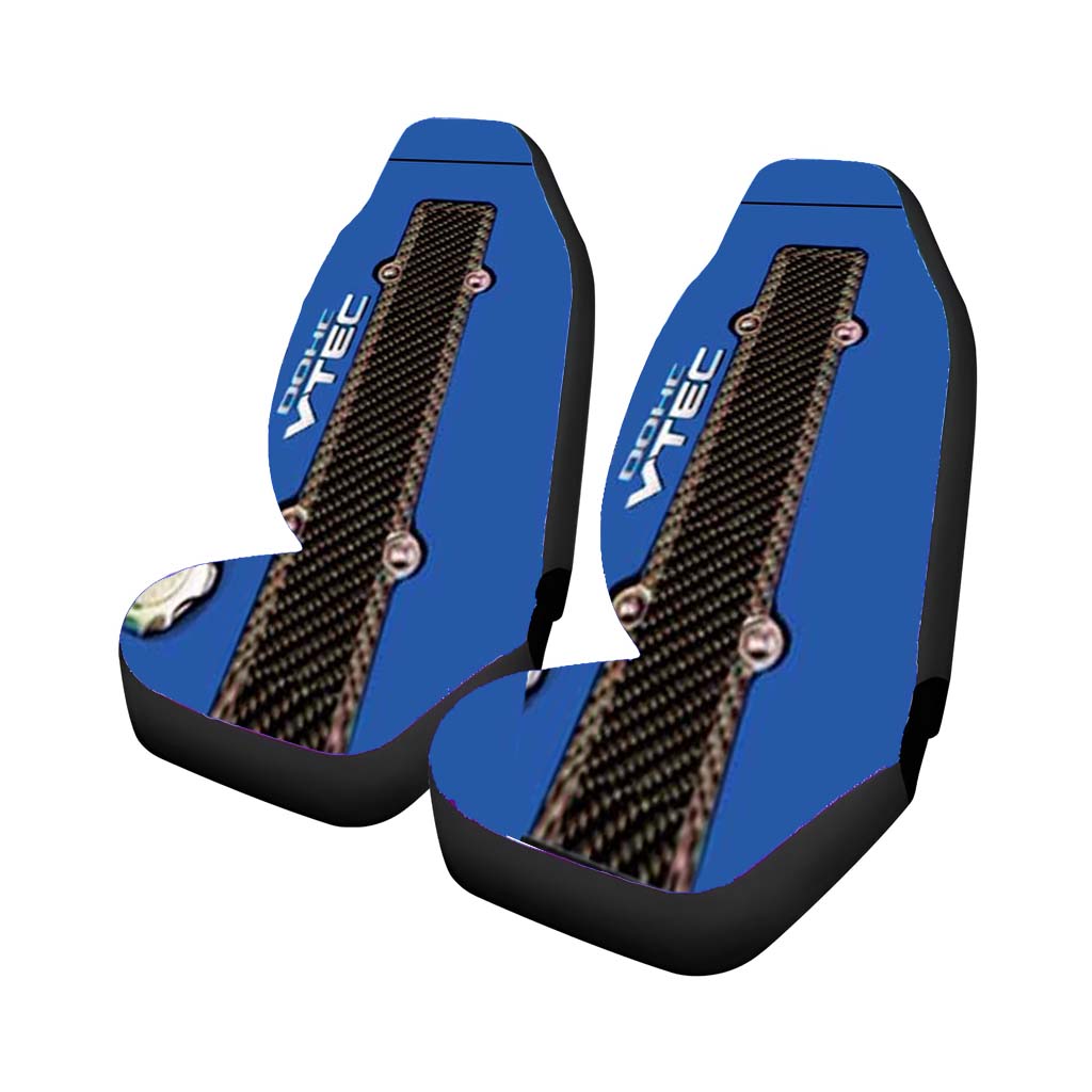 Honda Vtec Blue Car Seat Covers