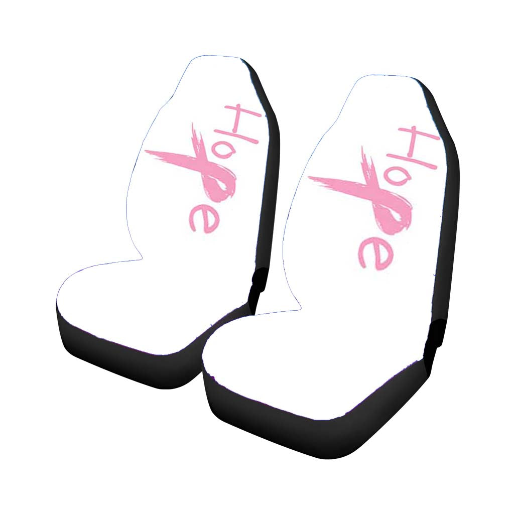 Hope Pink Ribbon Car Seat Covers
