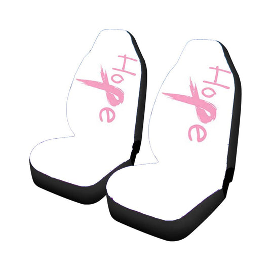 Hope Pink Ribbon Car Seat Covers