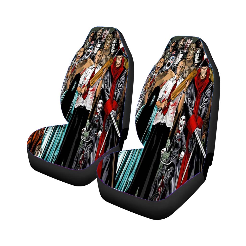 Horror Movie Collage Car Seat Covers