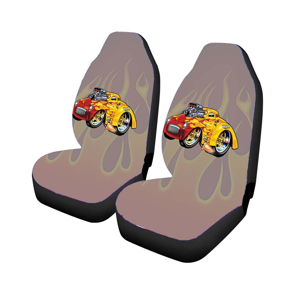 Hot Rod Classic Muscle Cars Car Seat Covers
