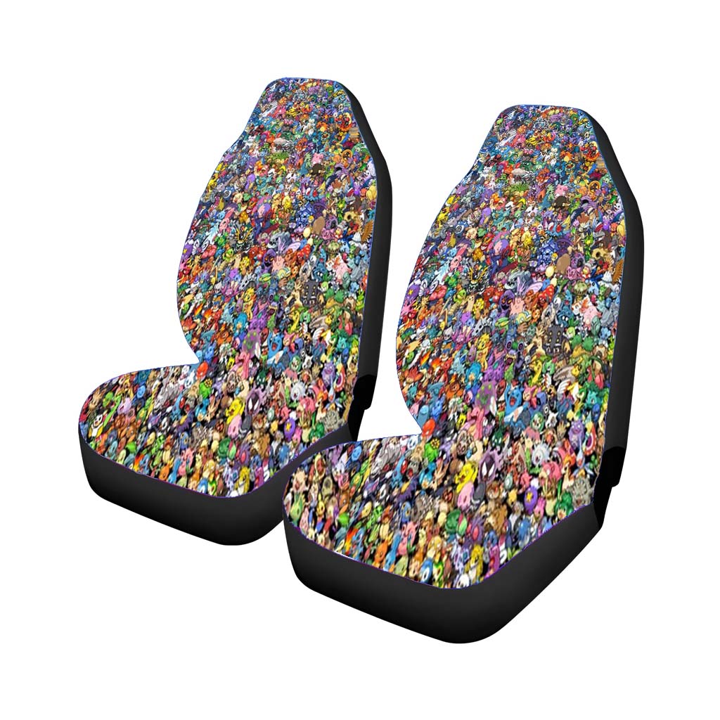 All Pokemon Characters Car Seat Covers