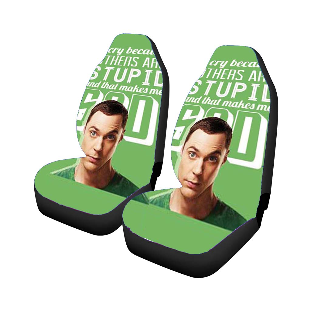Big Bang Theory I Cry Car Seat Covers