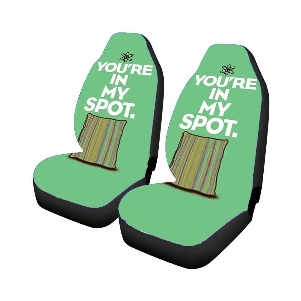 Big Bang Theory My Spot Car Seat Covers