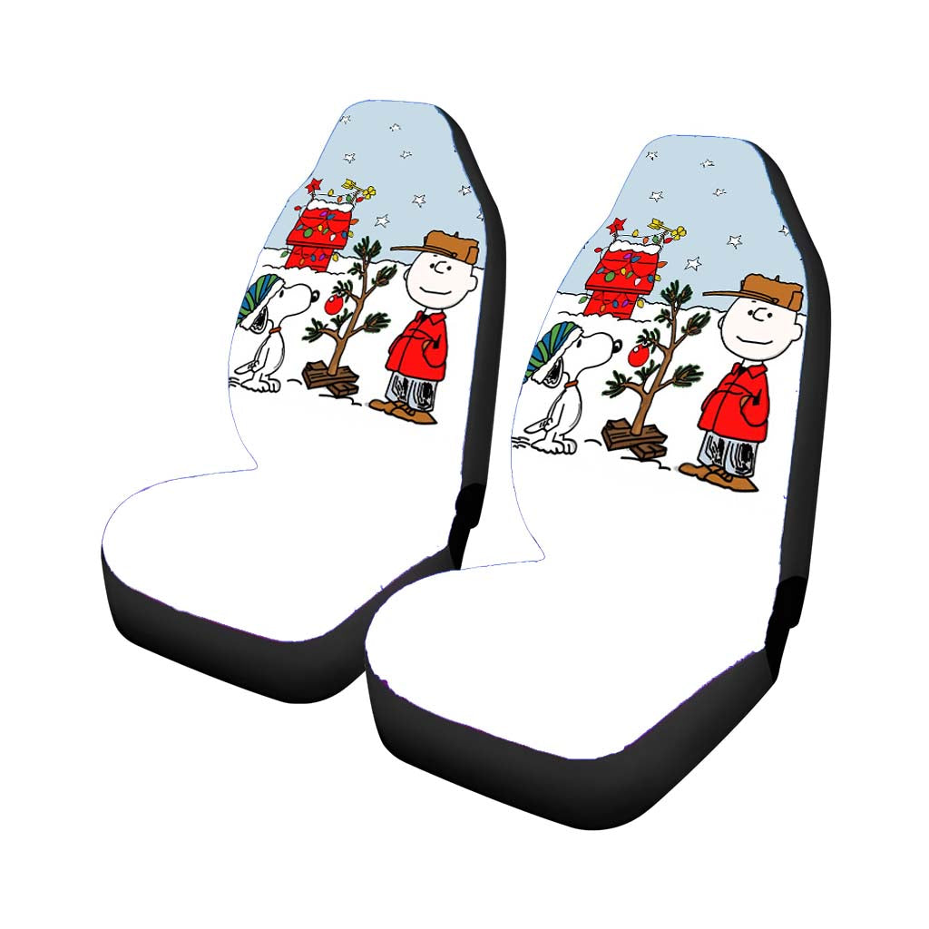 Charlie Brown Christmast Car Seat Covers