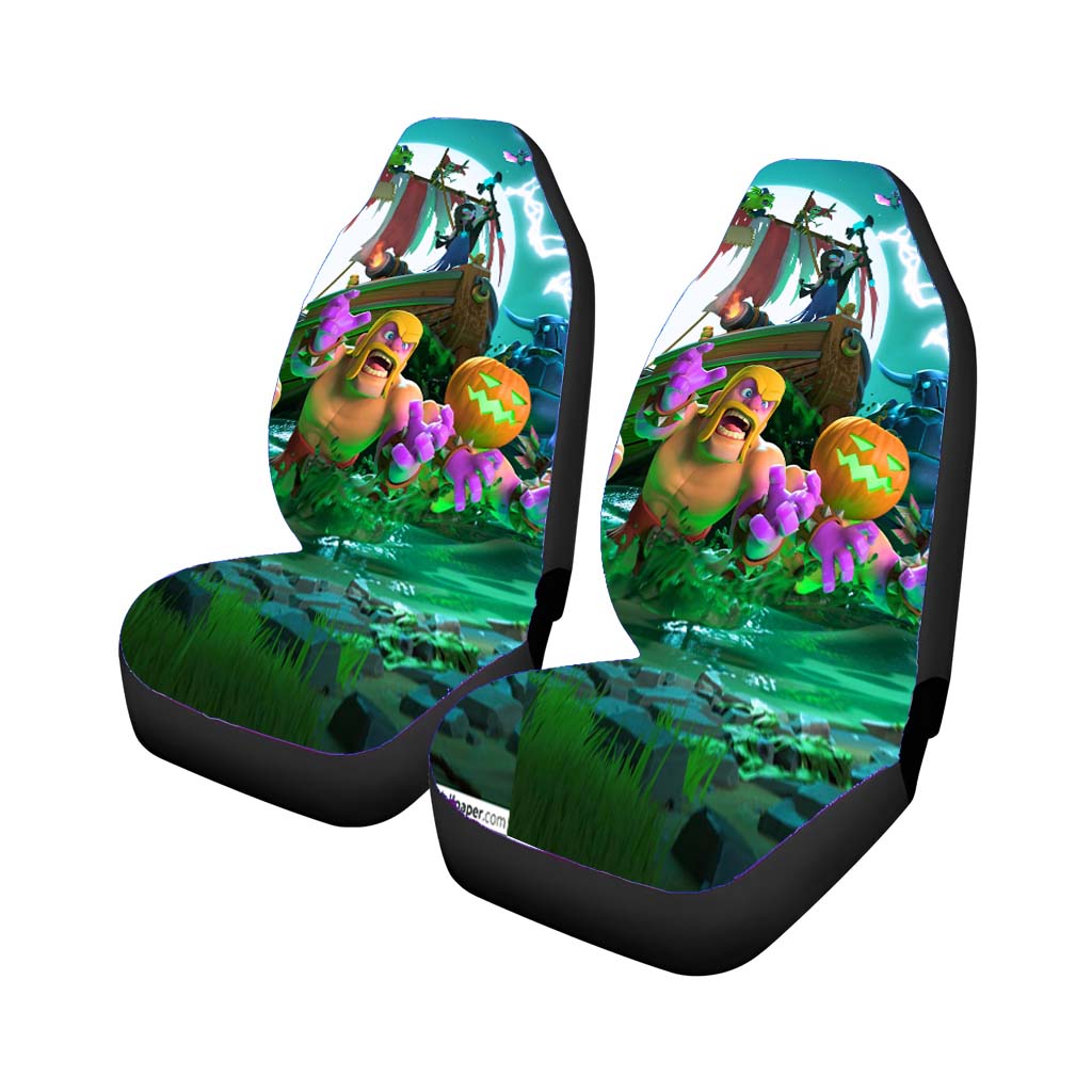 Clash Of Clans Halloween Car Seat Covers