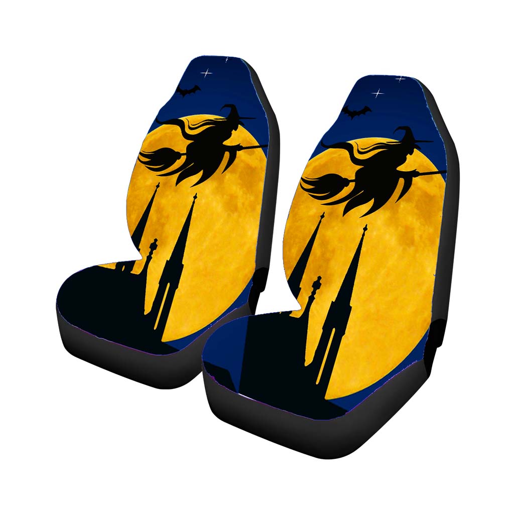 Classic Witch Halloween Car Seat Covers