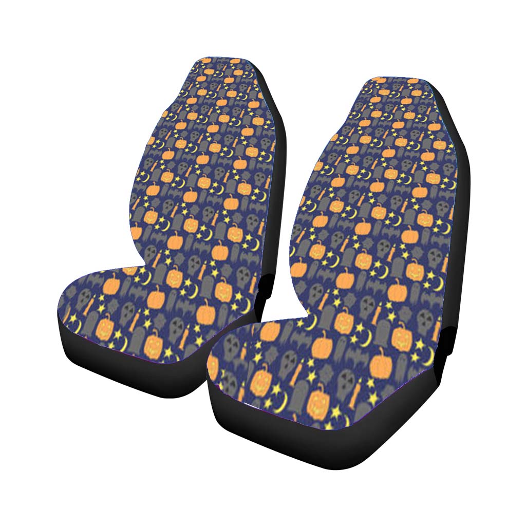 Doodle Halloween Car Seat Covers