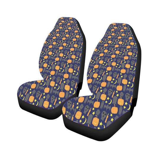 Car Seat Cover Doodle Halloween Universal Fit