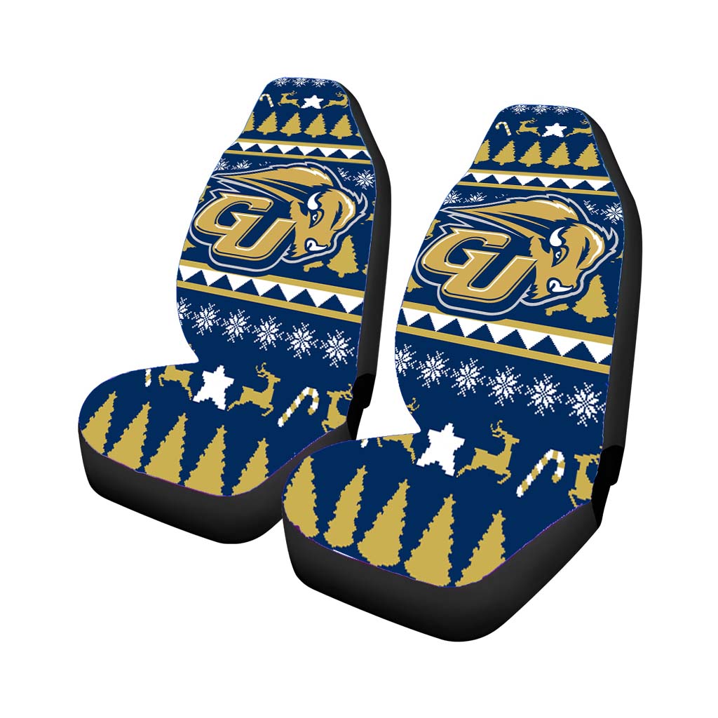 Gallaudet University Christmas Sweater Car Seat Covers