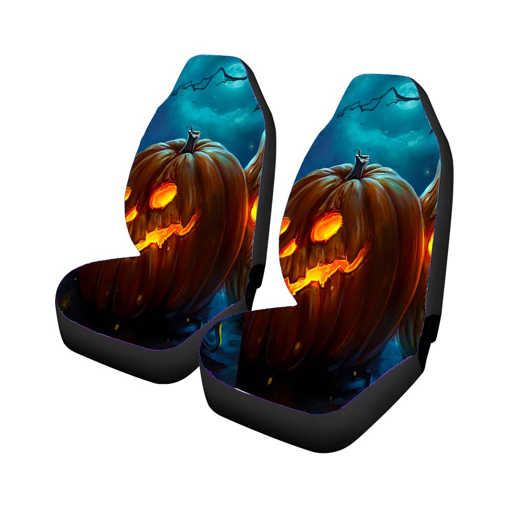 Halloween Night Pumpkins Car Seat Covers