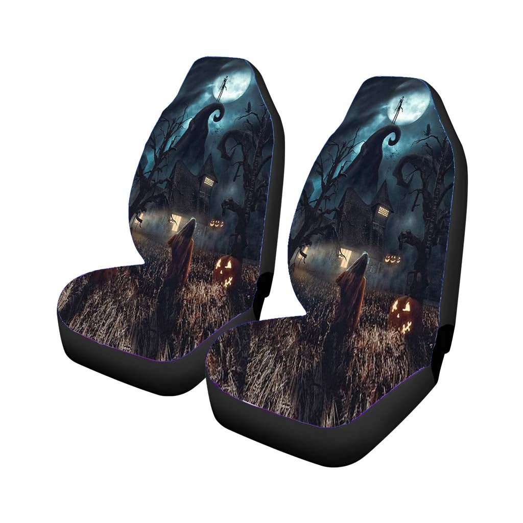 Jack Skellington Halloween Wallpaper Car Seat Covers