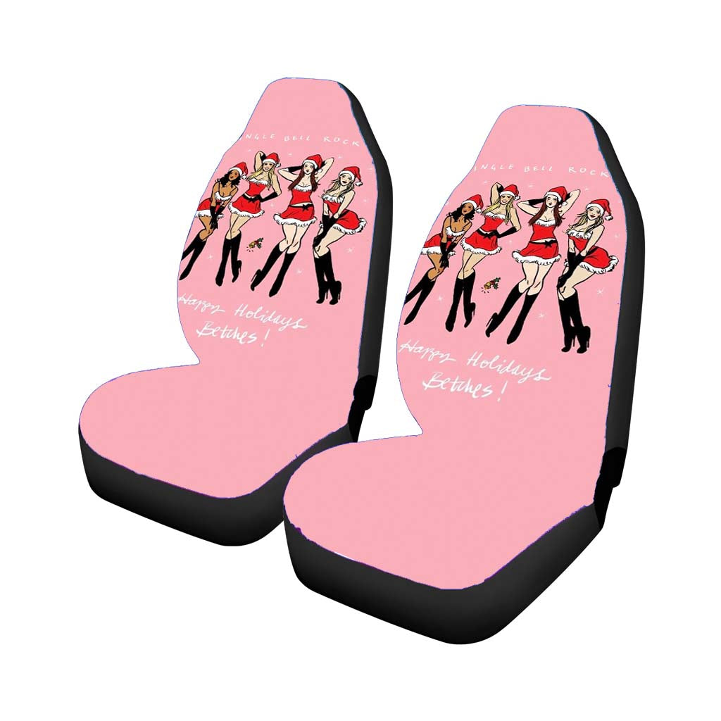 Jingle Bell Christmas Girl Car Seat Covers