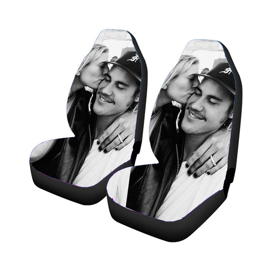Car Seat Cover Justin Bieber Hailey Baldwin Kiss Universal Fit