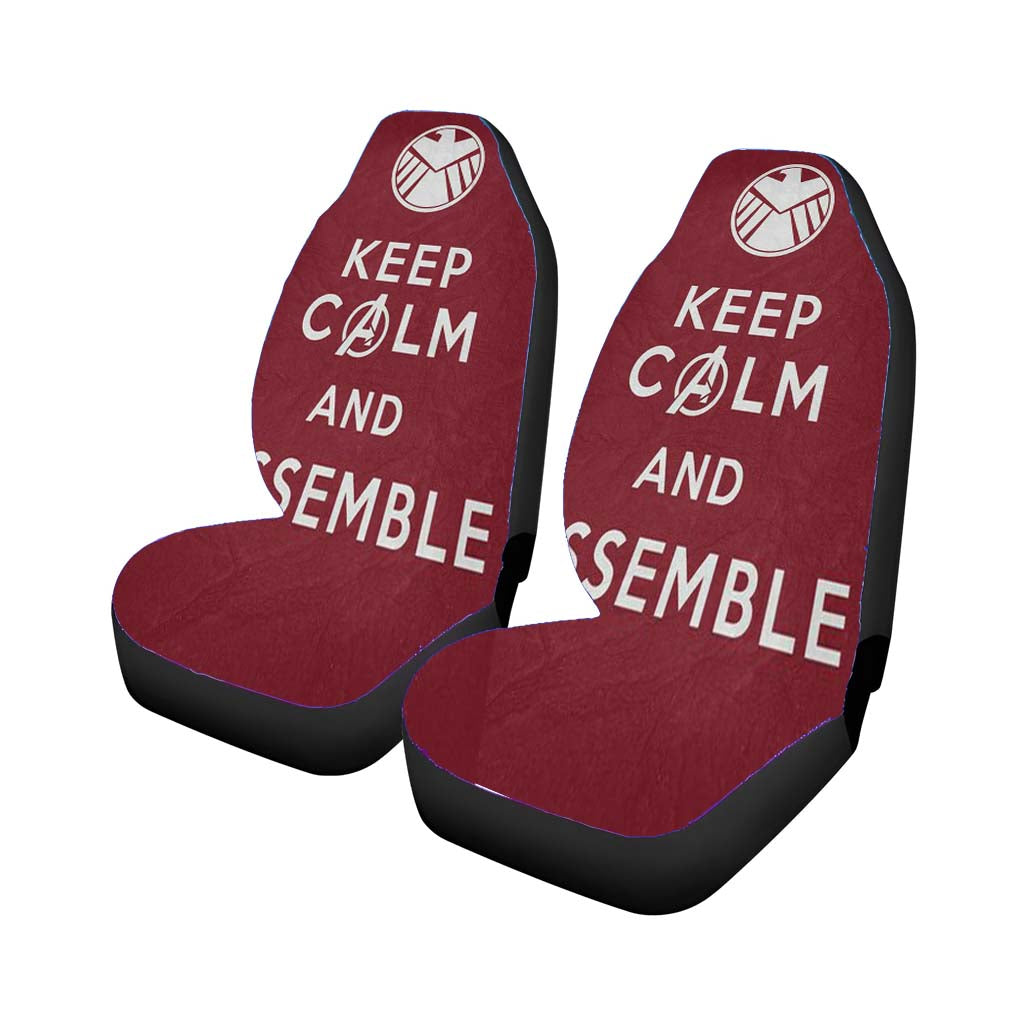 Keep Calm And Assemble Car Seat Covers