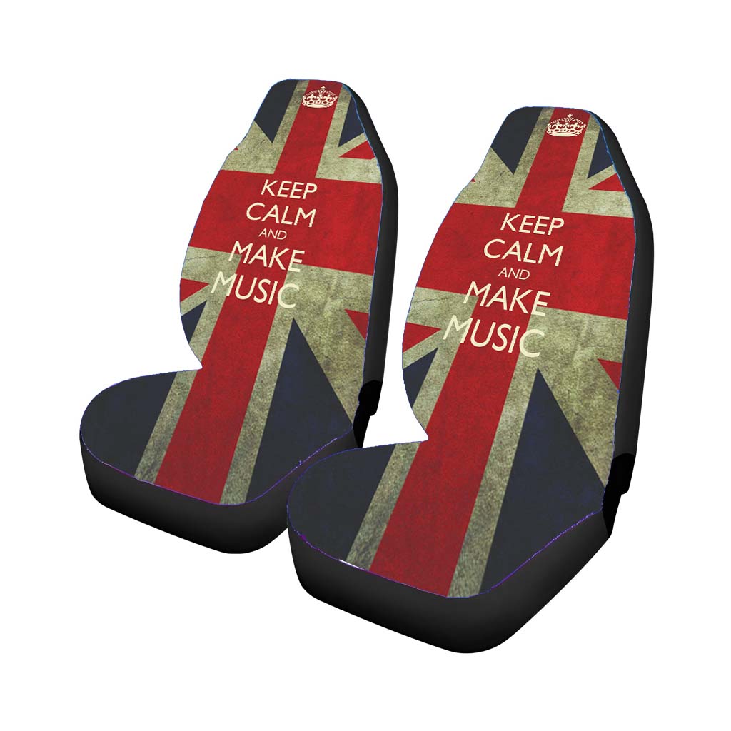 Keep Calm And Make Music Car Seat Covers