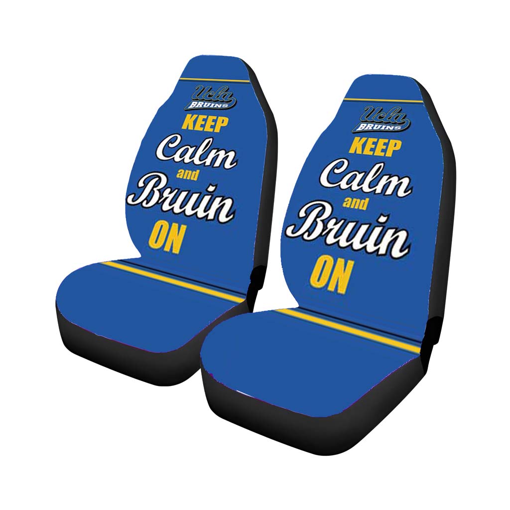 Keep Calm Bruin On Car Seat Covers