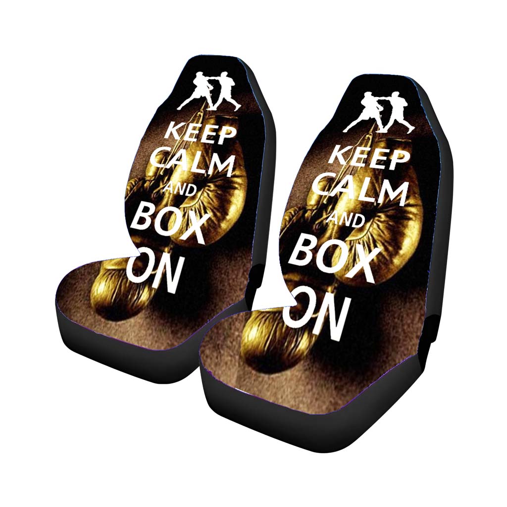 Keep Calm Wwe Boxing Gloves Car Seat Covers