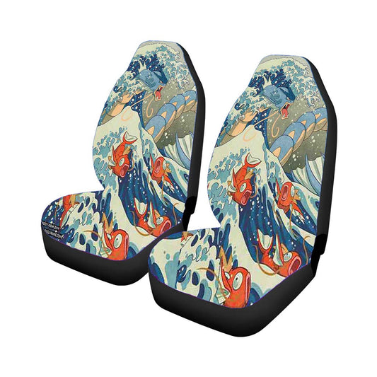 Car Seat Cover Pokemon Wave Universal Fit