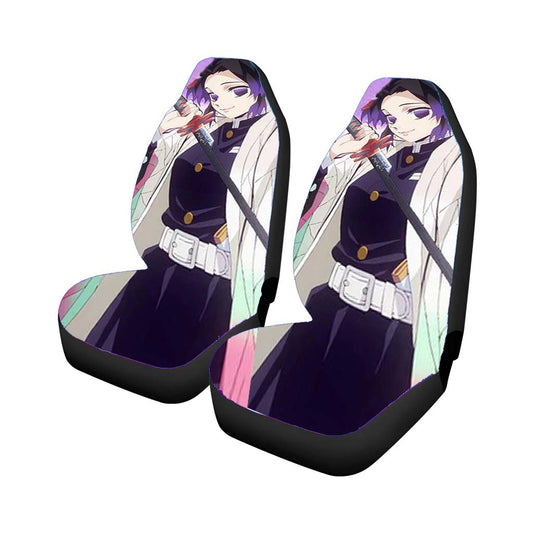 Car Seat Cover Shinobu Kocho Demon Slayer Anime Universal Fit