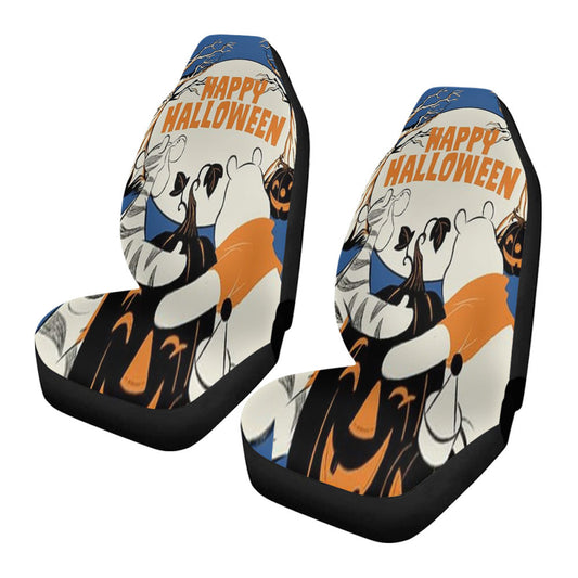 100 Acre Halloween Night Car Seat Covers