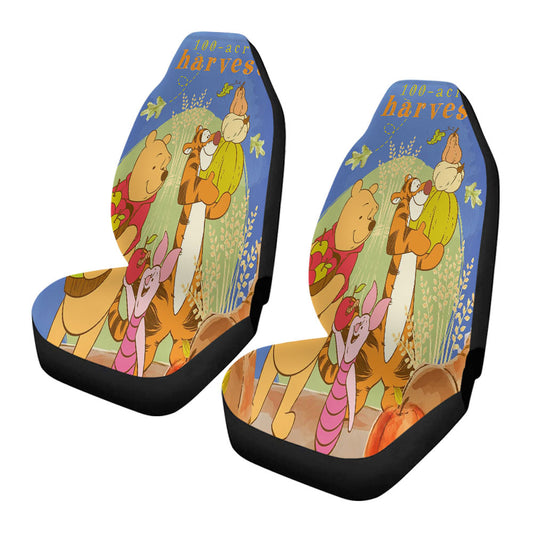 100 Acre Harvest Pooh Car Seat Covers