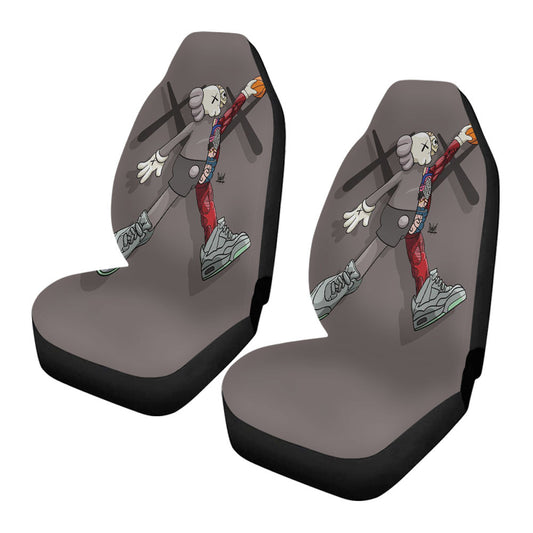 77 Kaws Air Jordan Car Seat Covers