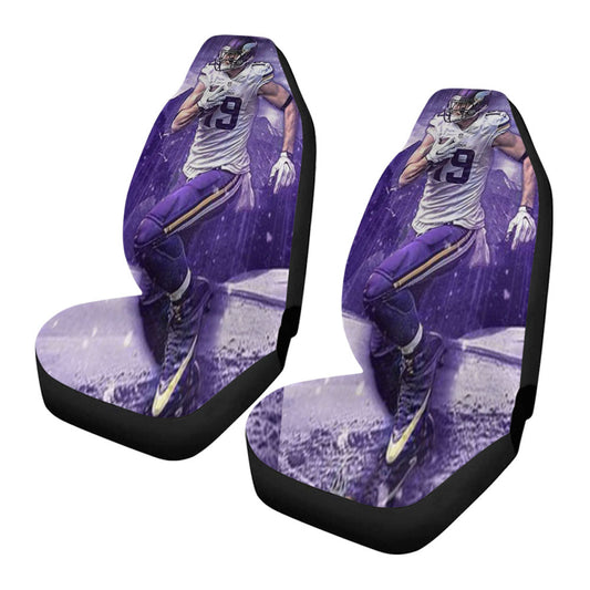 Adam Thielen Minnesota Viking 2 Car Seat Covers