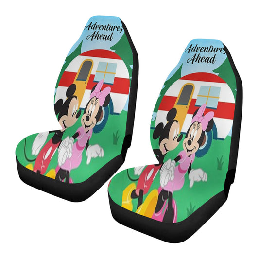 Adventures Ahead Camper Mickey And Minnie Car Seat Covers