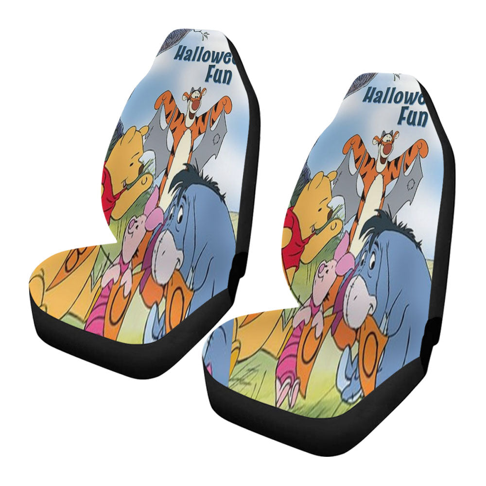 Halloween Fun Boo Pooh Car Seat Covers