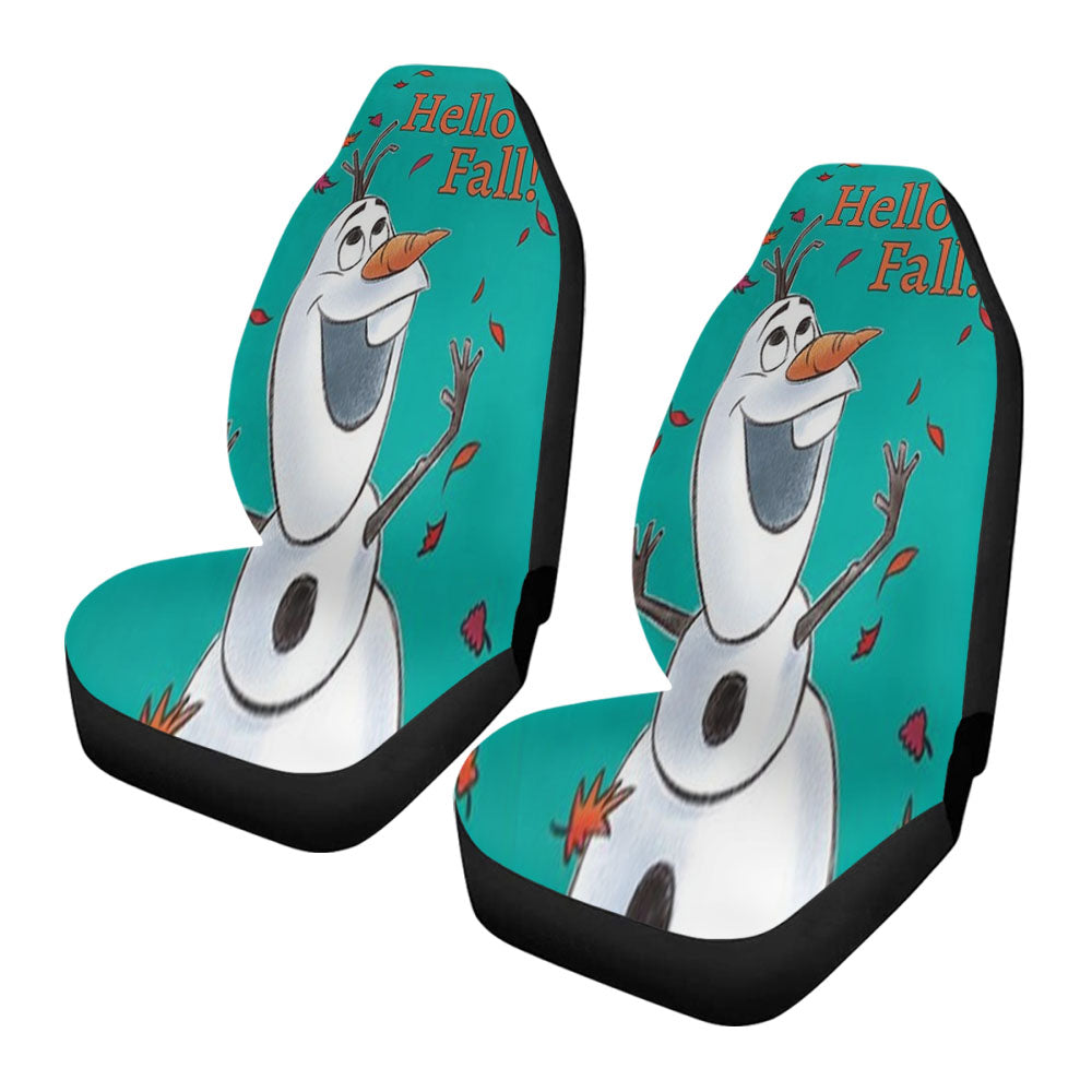 Hello Fall Olaf Car Seat Covers