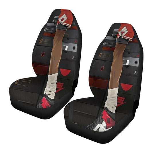 Jordan Sneaker Collection Illustration Car Seat Covers
