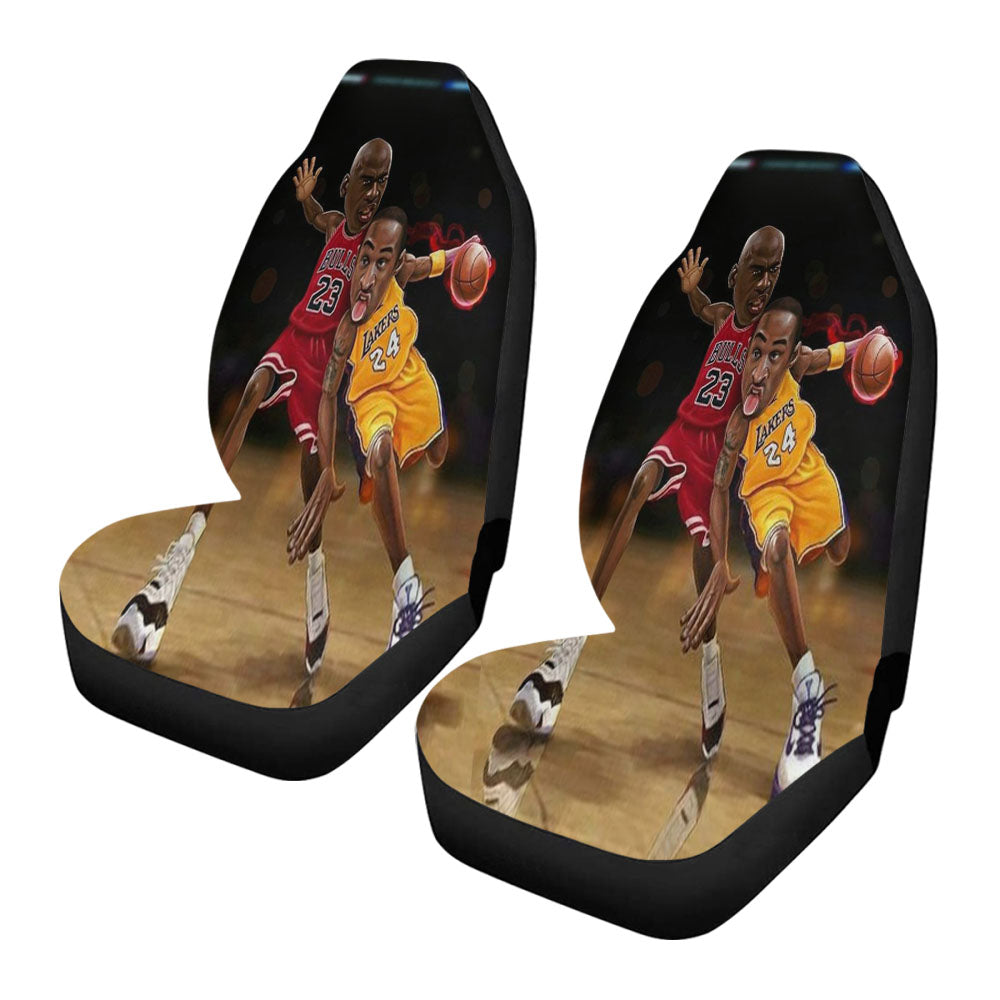 Jordan Vs Kobe Bryant Car Seat Covers