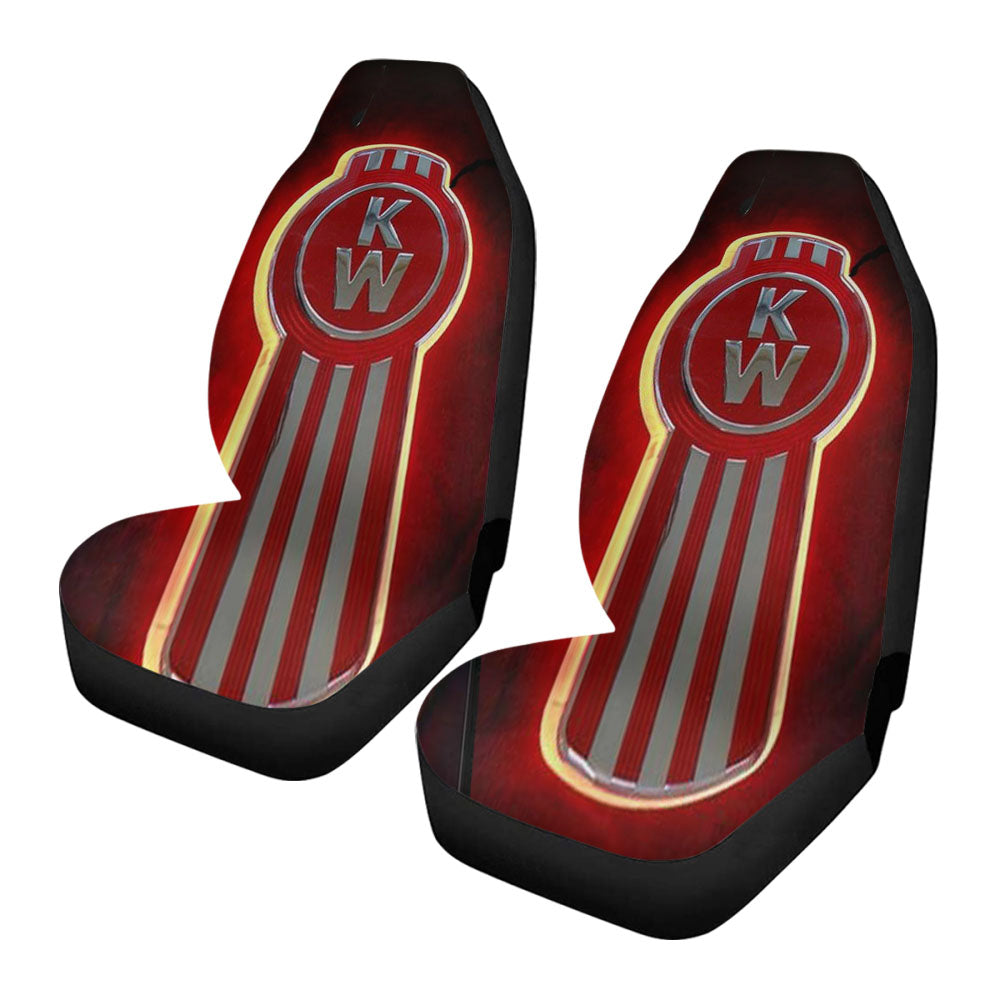 Kenworth Truck Glow Logo Car Seat Covers