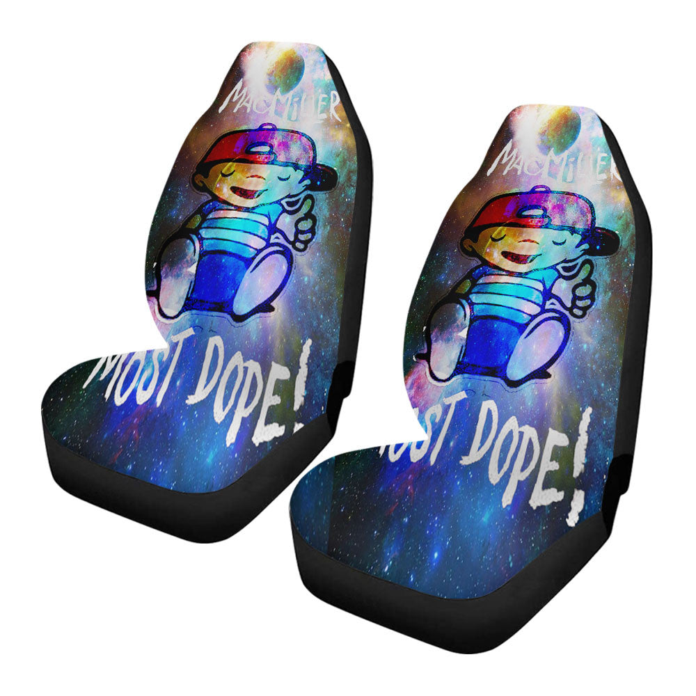 Mac Miller Most Dope Galaxy Nebula Car Seat Covers