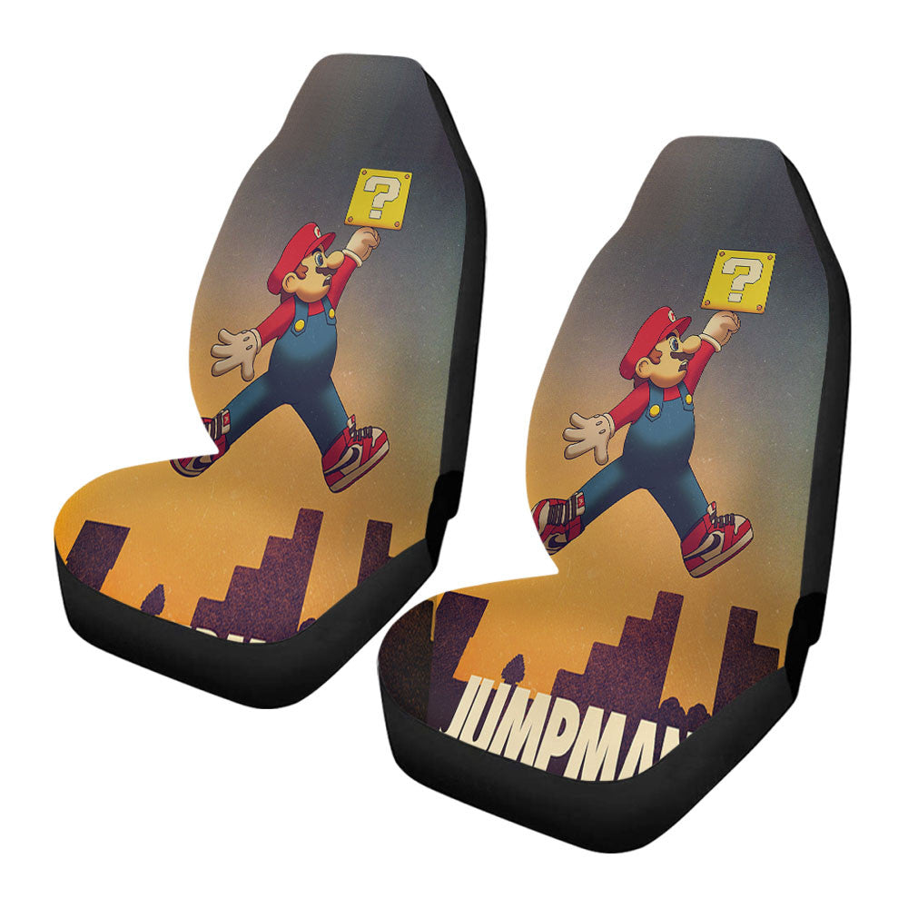 Micheal Jordan Super Mario Supreme Car Seat Covers