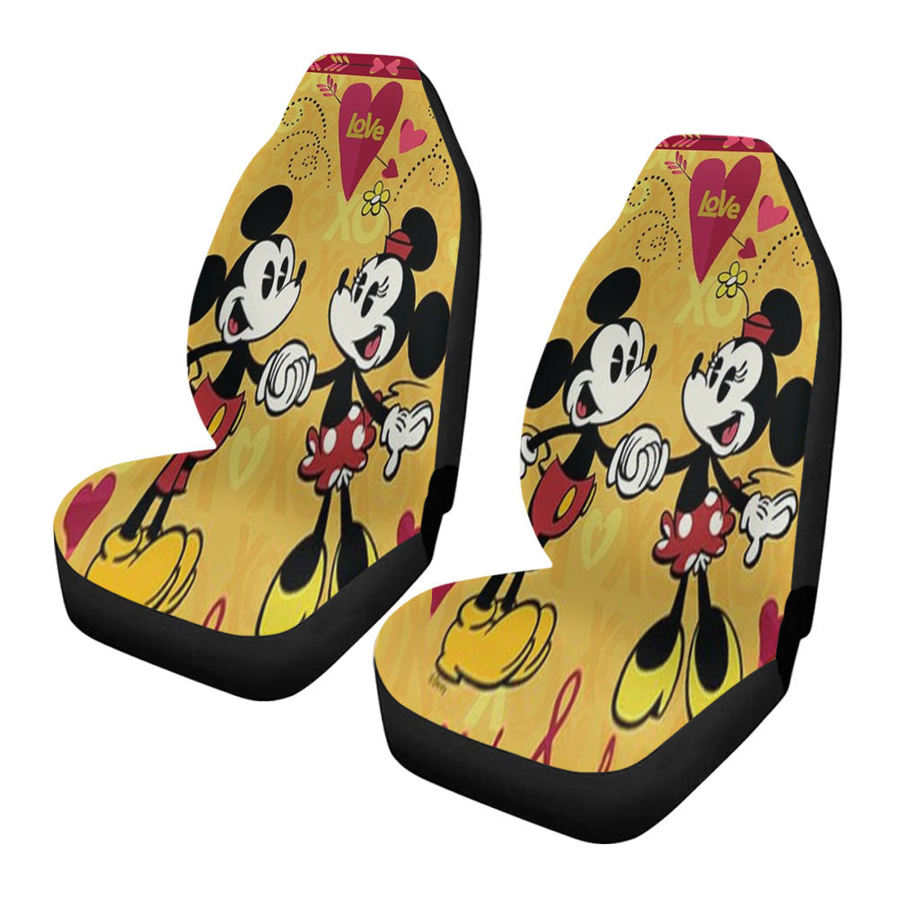Mickey And Minnie Always Car Seat Covers