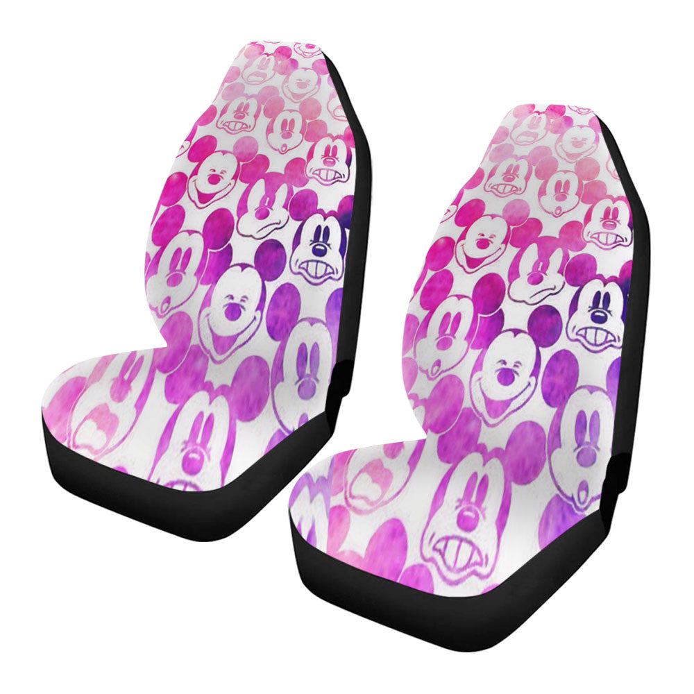 Mickey Mouse Emoticon Wallpaper Car Seat Covers