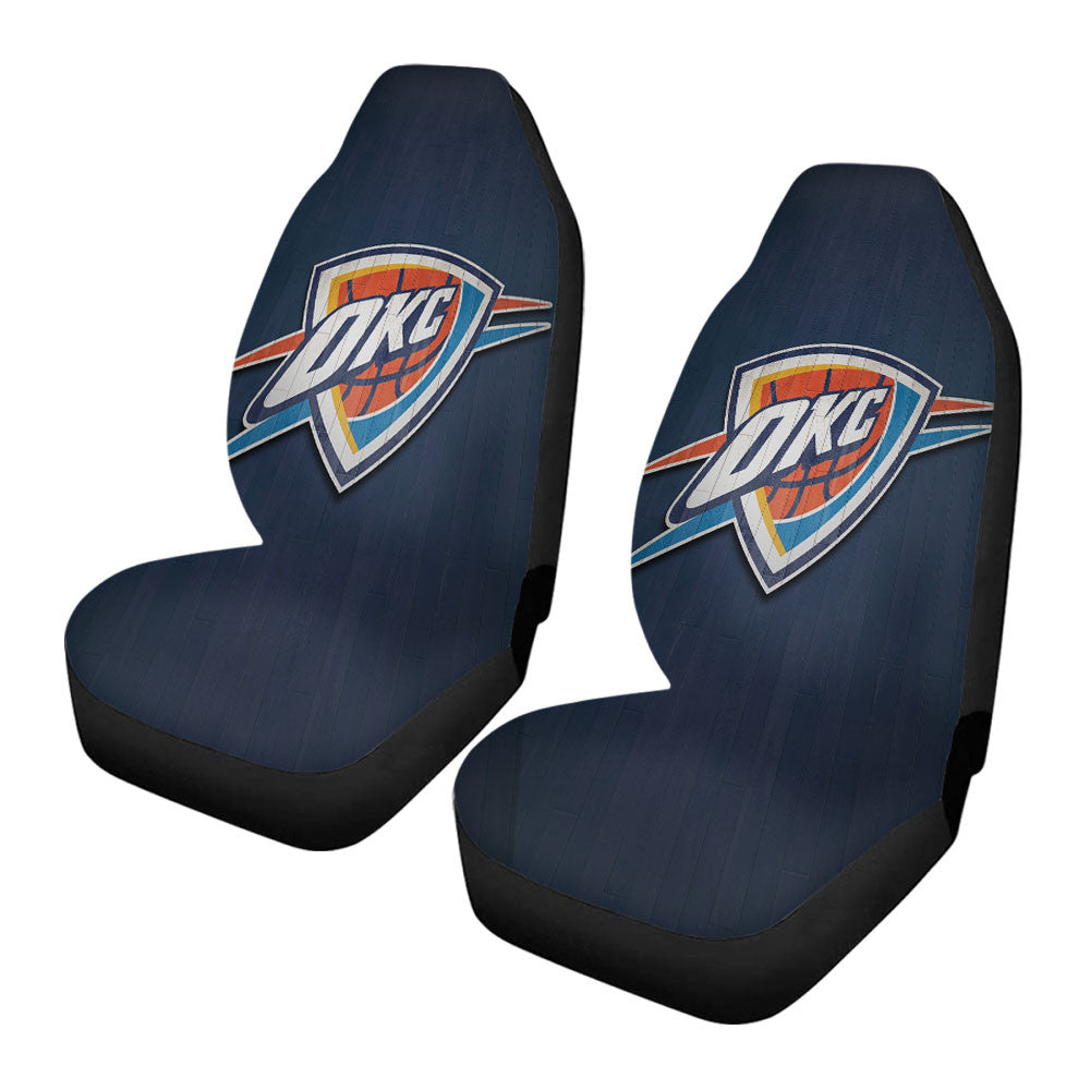 Oklahoma City Thunder Car Seat Covers