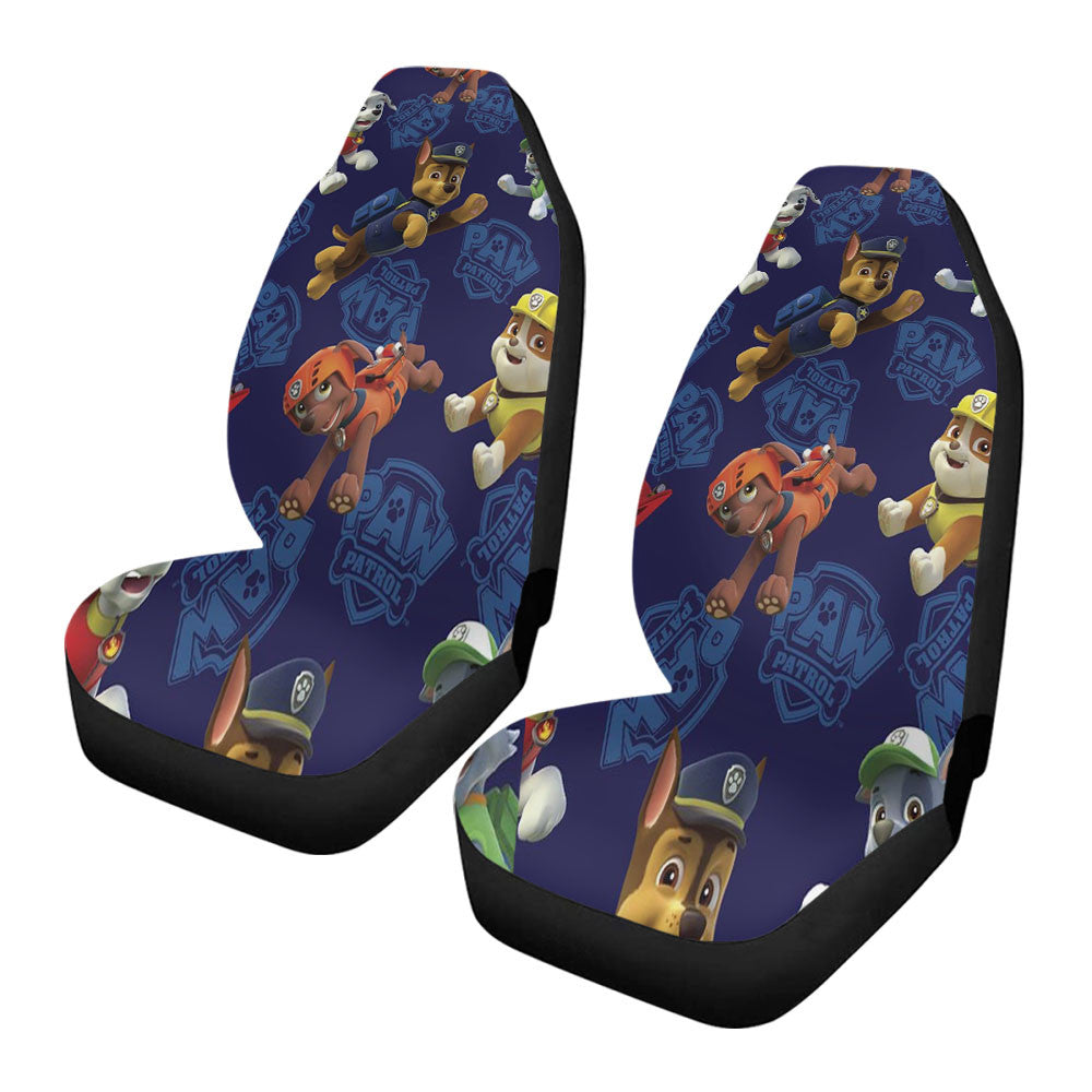 Paw Patrol Dogs Pattern Characters Car Seat Covers
