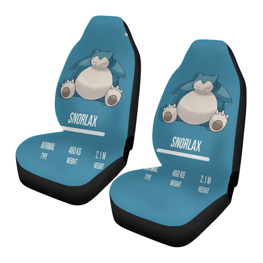 Pokemon Snorlax Car Seat Covers
