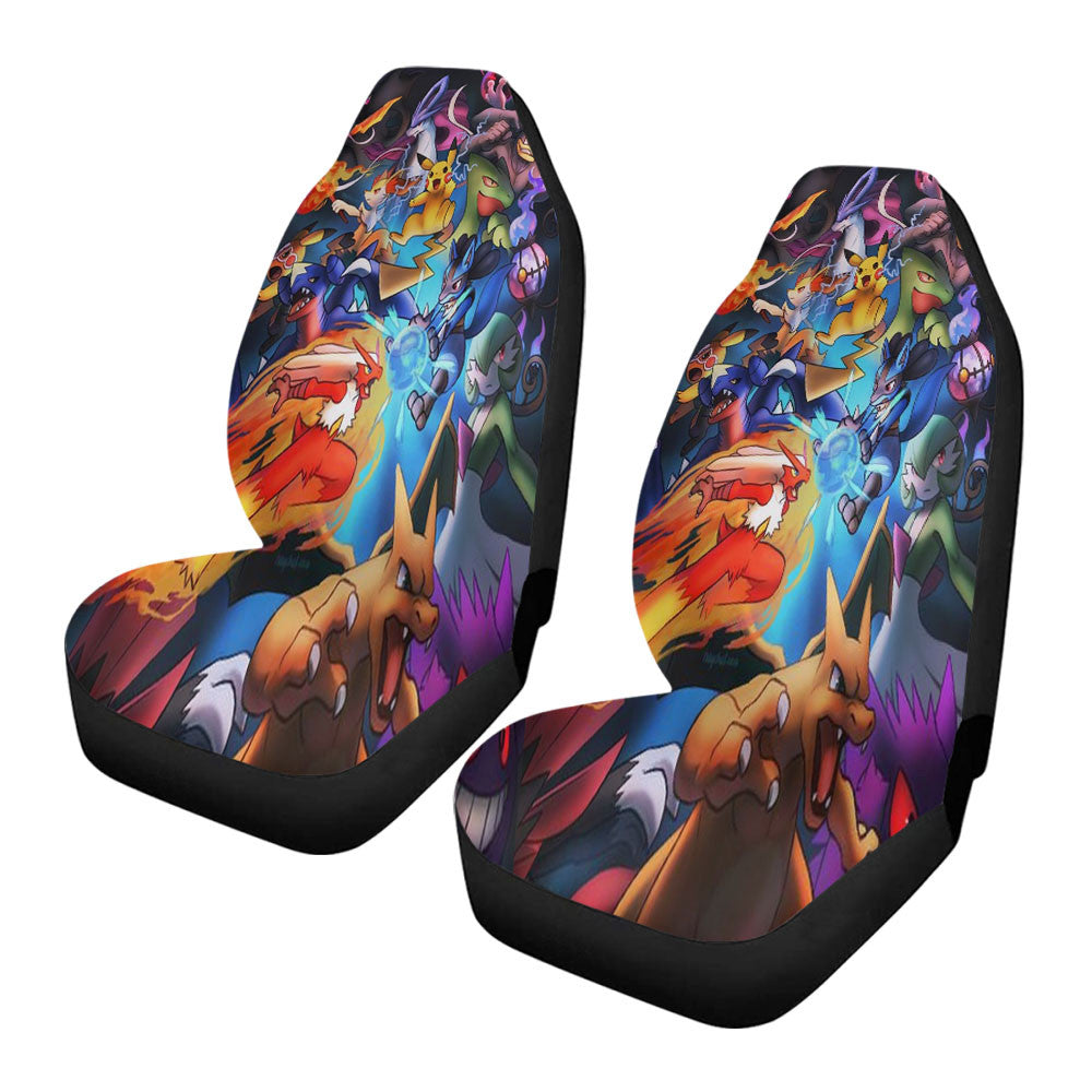 Pokemon Tournament Fanart Car Seat Covers