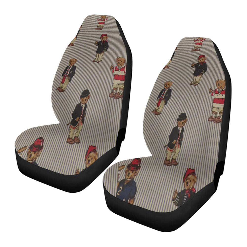 Polo Bear Pattern Suit Car Seat Covers