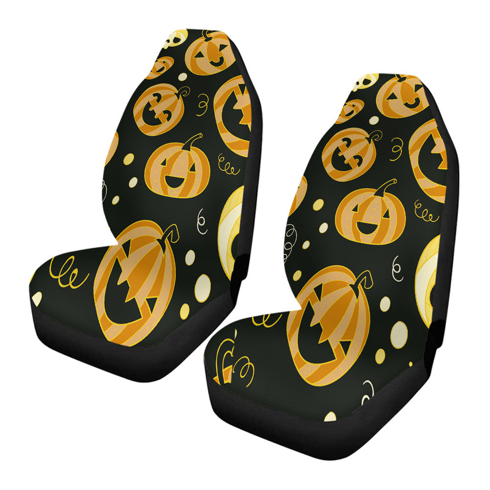 Pumpkins Pattern Halloween Car Seat Covers