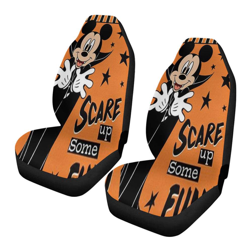Scare Up Some Fun Mickey Car Seat Covers